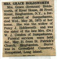 Holdsworth, Grace (Brennan)